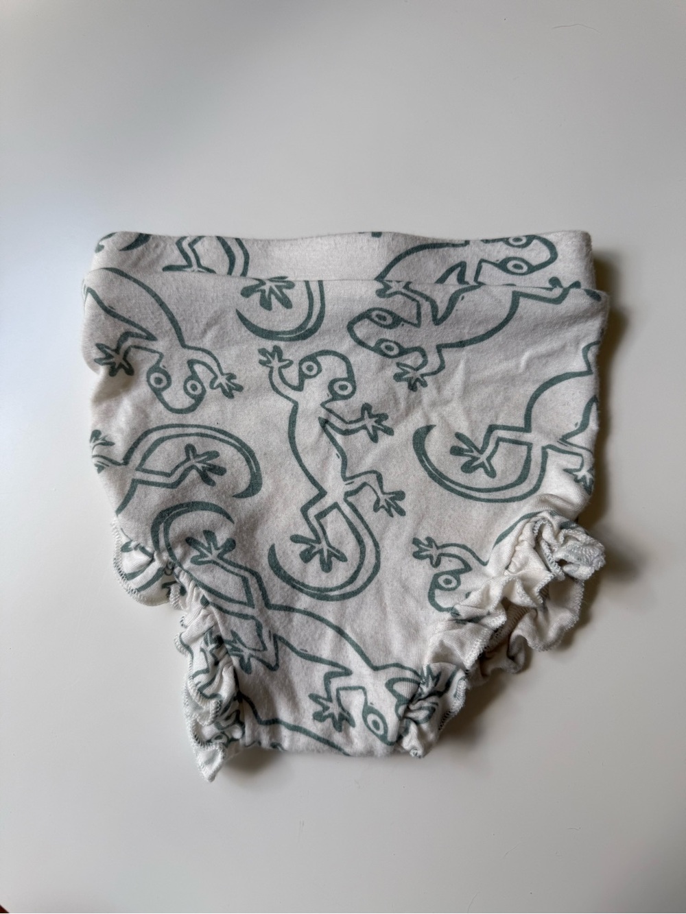 Spearmint Love ruffle bloomers